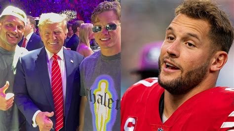 Nick Bosa got to meet his idol Donald Trump this weekend